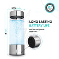 HydroUp hydrogen water bottle with sleek design and smart technology